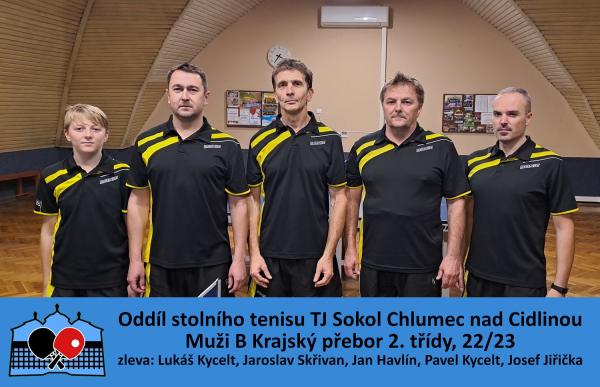 Chlumec pingpong muži B